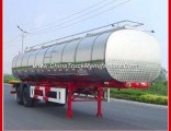 Various Capacities Tri Axle Stainless Steel Fuel Tanker Semi Trailer