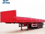 Heavy Load 3 Axle Flatbed Side Wall Cargo Trailer
