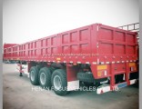 Brand New Flatbed Container Cargo Trucks Trailer with Side Wall for Sale