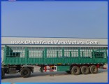 3 Axles Side Wall Cargo Trailer Manufacturers for Sale