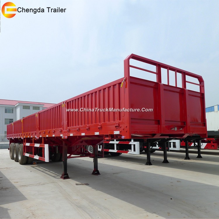Strong Chassis Cargo Trailer Side Wall Semi Trailer