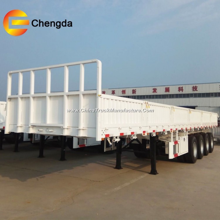 3 Axle Enclosed Side Wall Cargo Semi Trailer for Sale