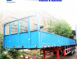 3 Axle Low Price Cargo Side Wall Truck and Trailer for Multipurpose