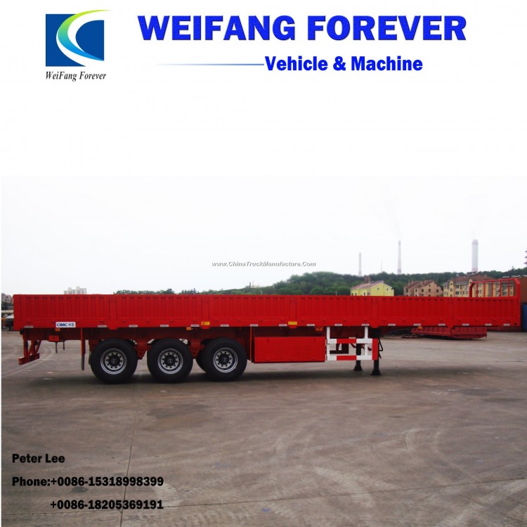 Weifang Forever Cargo Semi-Trailer with Detachable Side Walls