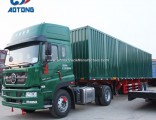 China Manufacture 2 Axle Dry Van Type Box Cargo Semi Trailer