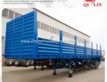 China Factory Box Trailer with 3 Axle