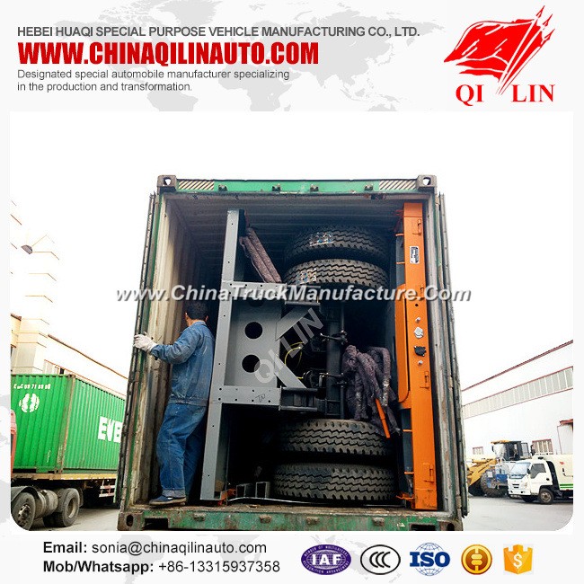 Heavy Duty Box Trailer with Door Removable for Kenya Market
