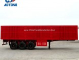 Van Type 2/3axles 60ton Box Cargo Utility Trailer