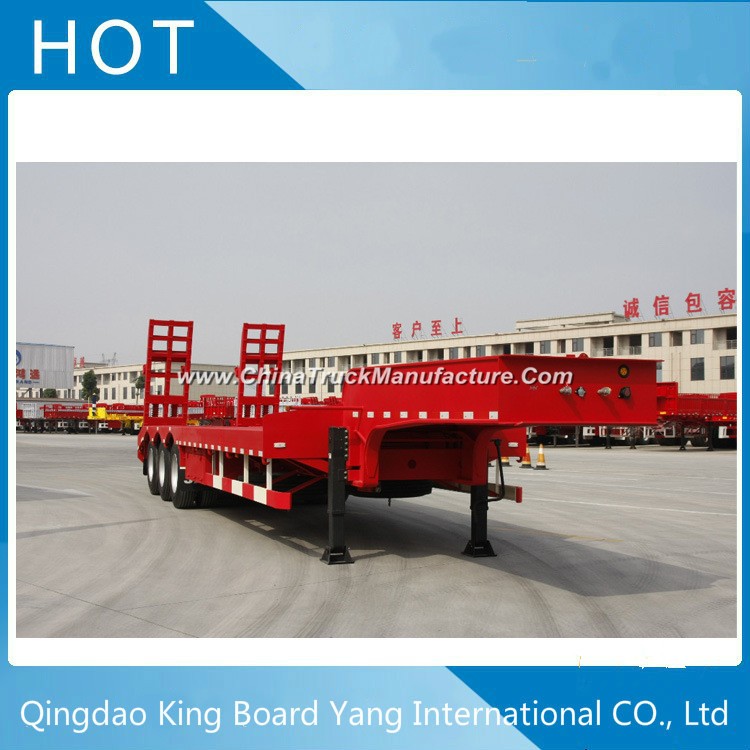 Good Quality 3 Axle Lowbed Trailer for Sale