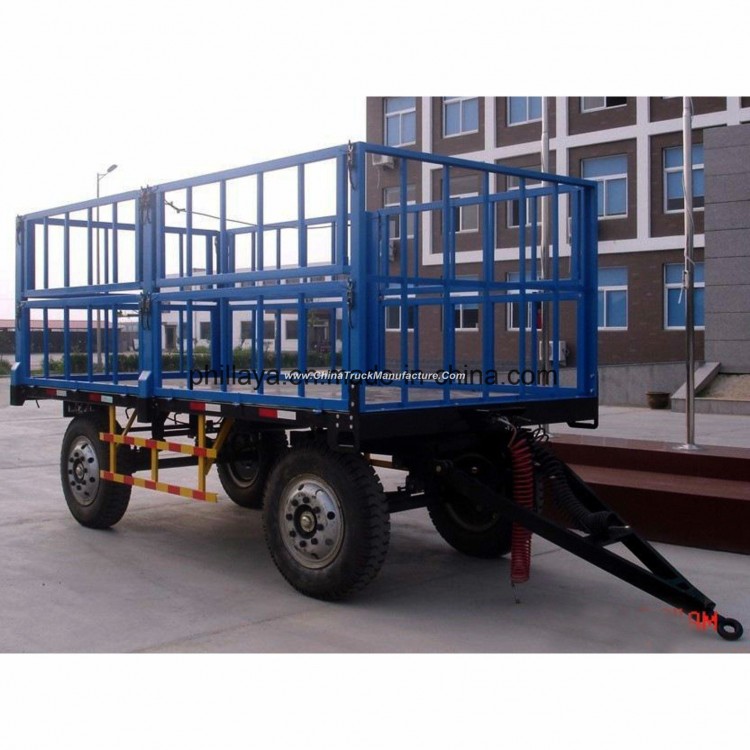 2 Axles Towing Bar Full Small Trailer