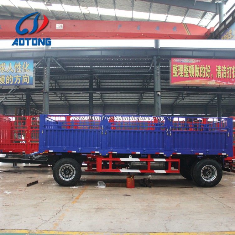 2018 Full Trailer Type 20tons Drawbar Cargo Trailers for Sale