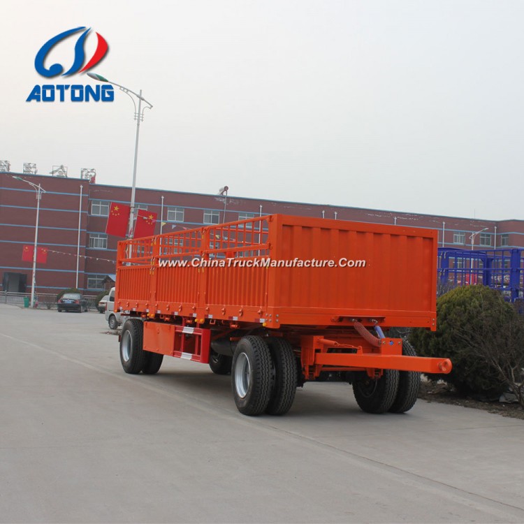 China Manufacture 20tons Full Trailer Type Fence Trailer for Sale