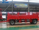 China Manufacture Steel Material 20ton Cargo Trailers/ Full Trailer for Sale