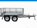 Tandem Axle Cage Trailer (Fully Welded With Chequer Plate)