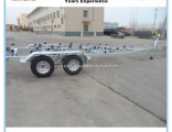 China Heavy Duty Dual Axle Galvanized Boat Trailer