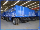3 Axles Turntable Full Trailer with High Fence for Ethiopia