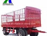 2 Axles 8 Tires Agricultural Products Transport Full Trailer