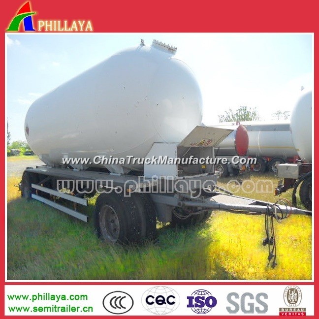 15-30cbm 2-3axle Full Drawbar Water Oil Fuel Tank Trailer