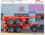 2 Axle Skeleton Container Chassis or Truck Semi Trailer