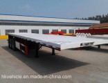 40FT Flatbed Container Semi Trailer with 12 Unit Twist Lock