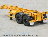 Skeleton Frame Chassis Semi Trailer for Transport 20FT Container