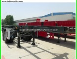 2 Axle Skeleton Container Chassis/20FT Container Semi Trailer