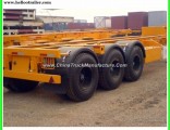 Chinese 48FT Skeleton Container Chassis Truck Semi Trailer for Sale