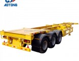Good Quality 3 Axle Skeleton Container Transport Semi/Truck Trailer
