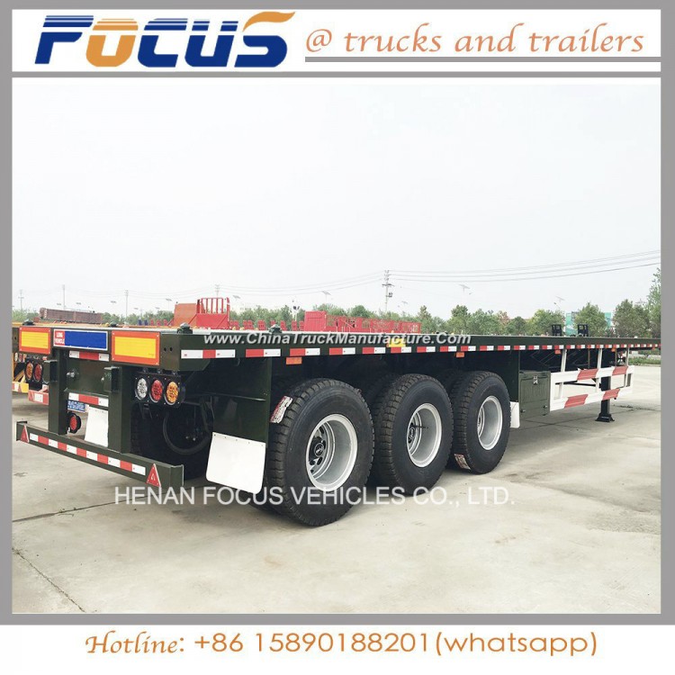 Skeleton Frame Truck Chassis Semi Trailer for 20FT 40FT Container