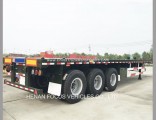 Skeleton Frame Truck Chassis Semi Trailer for 20FT 40FT Container