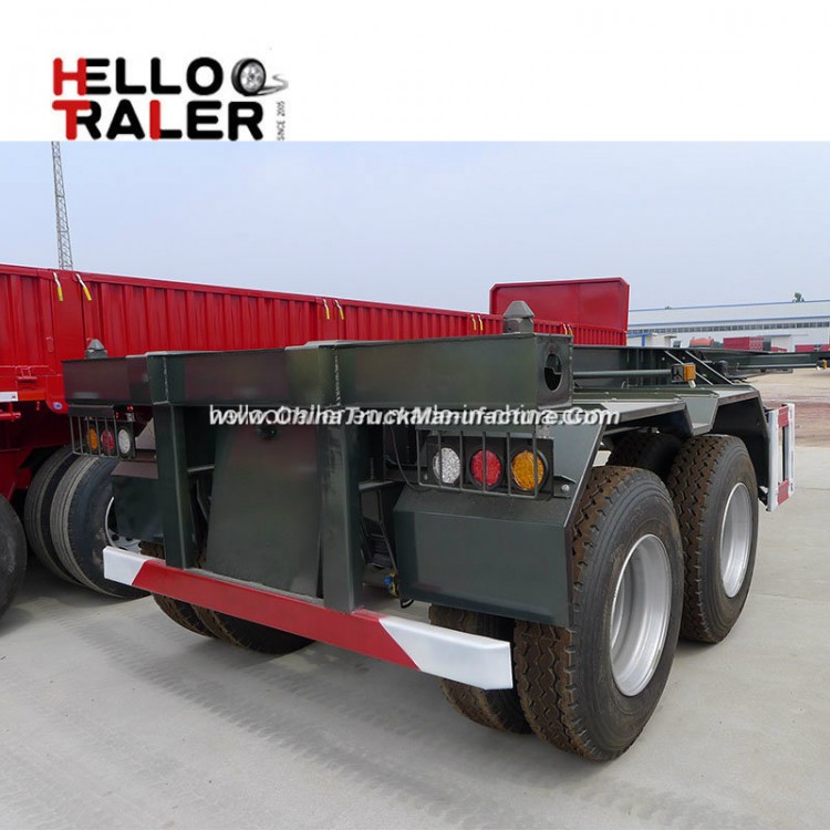 Lowest Price 20FT 40FT Container Chassis Trailer, Skeleton Semi Trailer