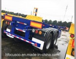 Two Axle 20FT Skeletal Container Semi Trailer/Skeleton Container Semitrailer