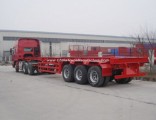 40FT Skeleton Chassis Flatbed Container Semi Trailer