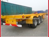20FT or 40FT Skeleton Semi-Trailer with 12 Container Twist Lock