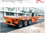 2*20FT Container Loading Skeleton Trailer with Competitive Price