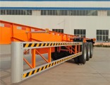 High Strength Carbon Steel 40FT 3 Axles Container Chassis Semi Trailer Skeleton Semi Trailer