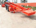 2 3 Axles 20FT 40FT Container Transport Semi Chassis Skeleton Truck Trailer