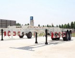 Made in China Factory 2/3 Axle Skeletal Type/Skeleton Semi Trailer for 20/40FT Container Transport