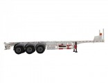 2/3/4 Axles 40FT/20FT Customed Skeleton Container Trailer/Semi Trailer with Jost Landing Gear for Co