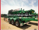 20-53ft Container Transport Skeleton Container Trailer with Semi Trailer