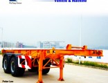 Skeleton Port Semi Trailer for Containers Transportation