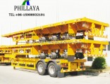 20FT 40FT Flat Bed Semi Container Truck Trailer for Sale