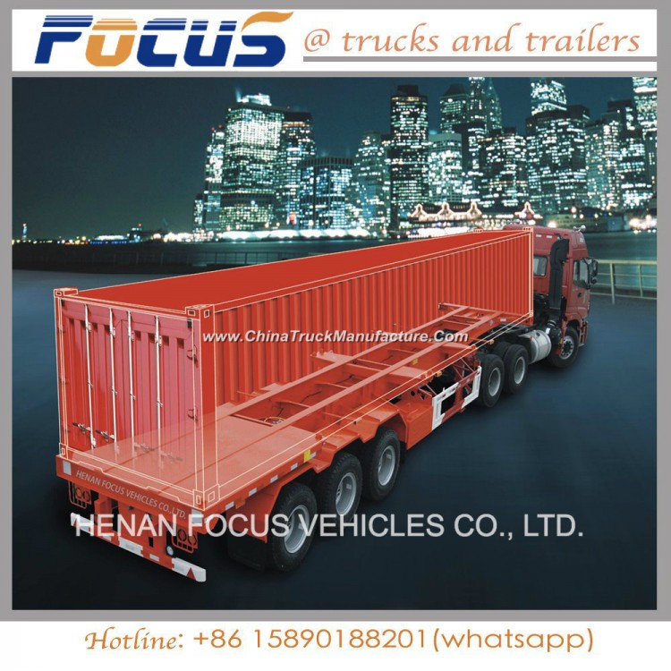 China Factory Brand New Heavy Truck Container Trailer