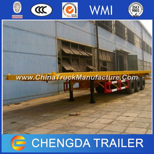 Flatbed Trailer to Transport 40FT Container Trucks Trailers