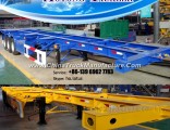 40′′ Skeleton Container Semi Truck Trailer with 2 Axle/3 Axle