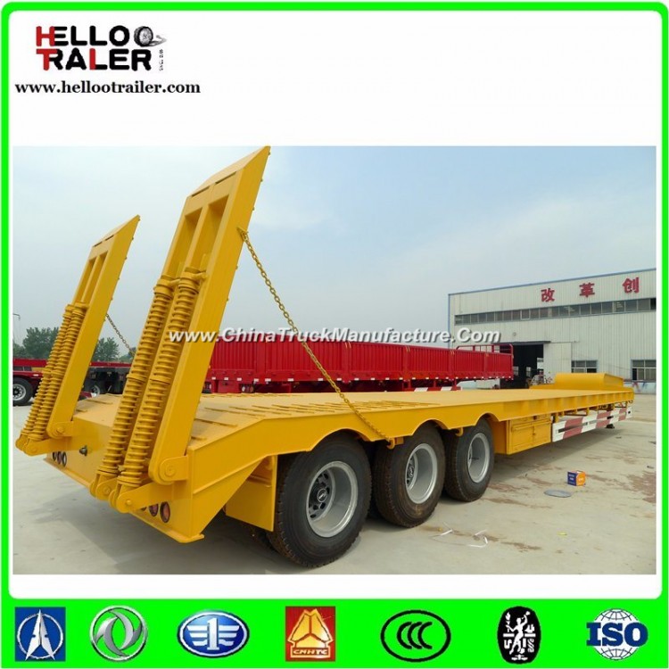 Container Transport Low Bed Semi Trailer Sales