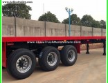 40FT-60FT Flatbed Container Transport Semi Trailer with Twist Lock