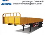 2/3 Axles 43FT Bulk Corn Transport Curtain Side Container Semi Trailer