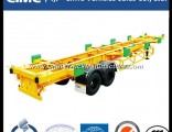 Cimc Terminal Trailer Yard Container Chassis with 40-60ton