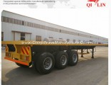 Qilin Factory Price 20FT 40FT Platform Container Chassis Trailer